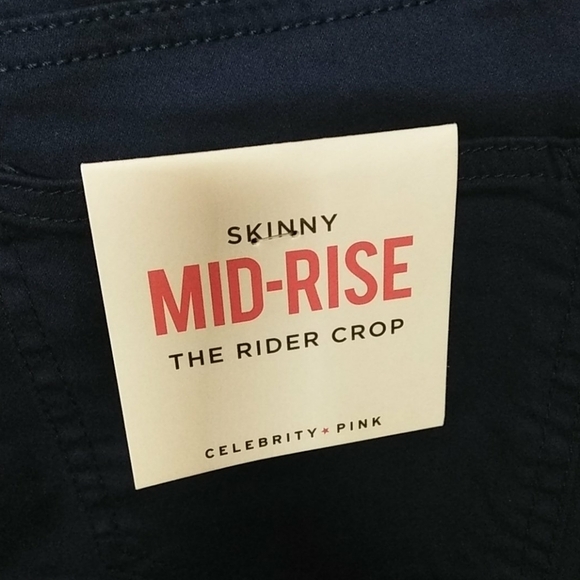 Rider Crop Mid Rise 11/30 Skinny Stretch NEW - Picture 4 of 6